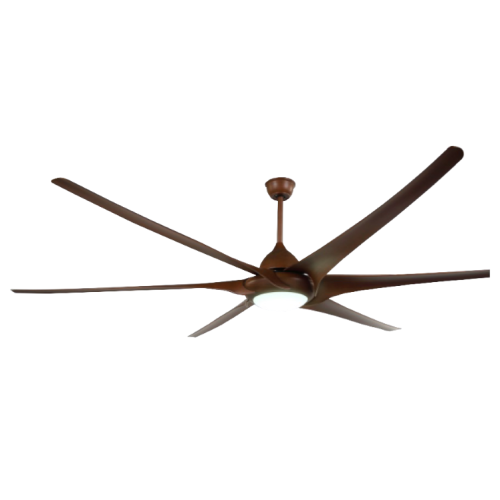 6-Blades Decorative Ceiling Fan with LED Module