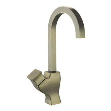 Brass Kitchen Faucet with Oil-bronze Finished