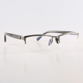 Half Frame Buffalo Horn Eyeglasses Frame