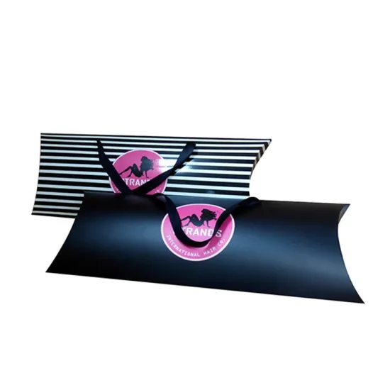 Custom pillow boxes for hair extensions