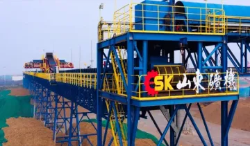 High-Performance Long-Distance Belt Conveyor for Port Bulk Cargo Transport