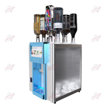 Familienbarke -Paket: Spiritglas, intelligente Mojito -Maschine, Likörspender, Milchtee -Mixer