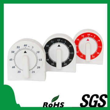 60 Seconds Geometric Shape Mechanical Timer for Kitchen