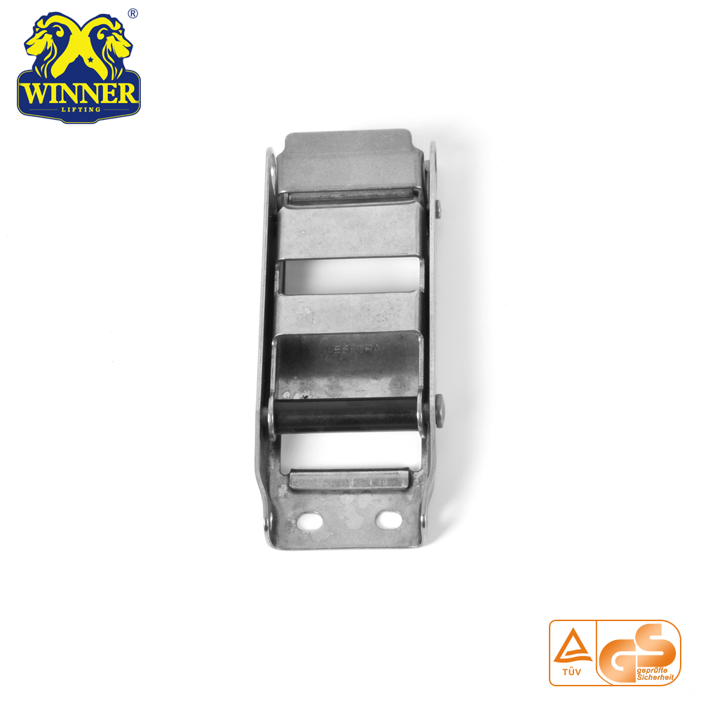 2 Inch High Quality Stainless Overcenter Buckle With Plastic Tube