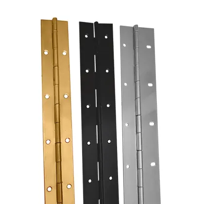 Long Stainless Steel Piano Hinge - Heavy Duty Continuous Gold Hinge