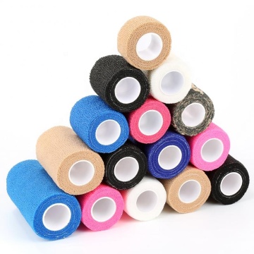 Medical sports self adhesive vet wrap elastic bandage