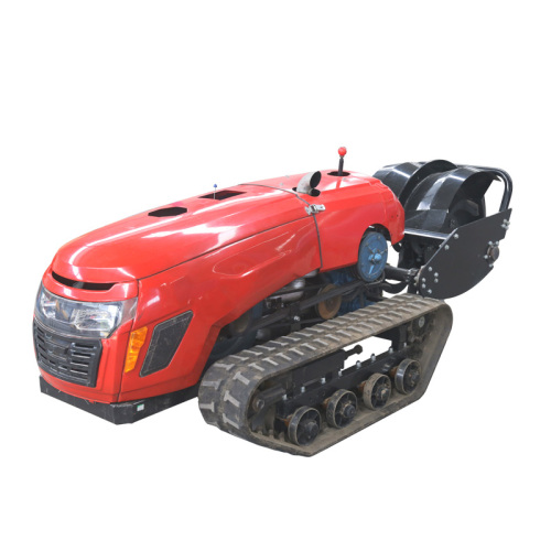 Tractor de rastrexo con control remoto