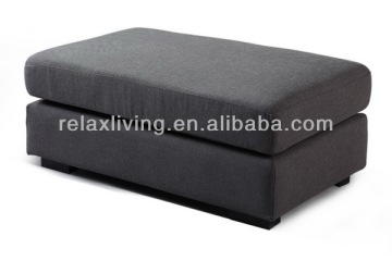 Modern fabric sofa ottoman for living room furniture