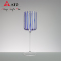 ATO Blue Borossilicate Glass Vidler titular para casamento