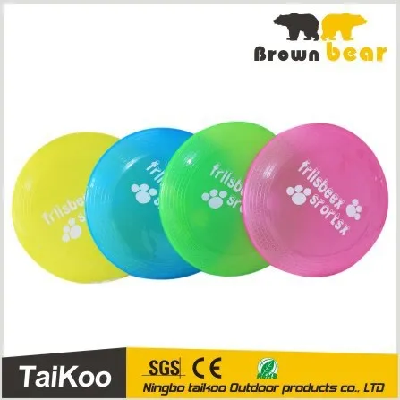 hot flying frisbee with custom brand