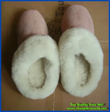 sheepskin soft sole slippers