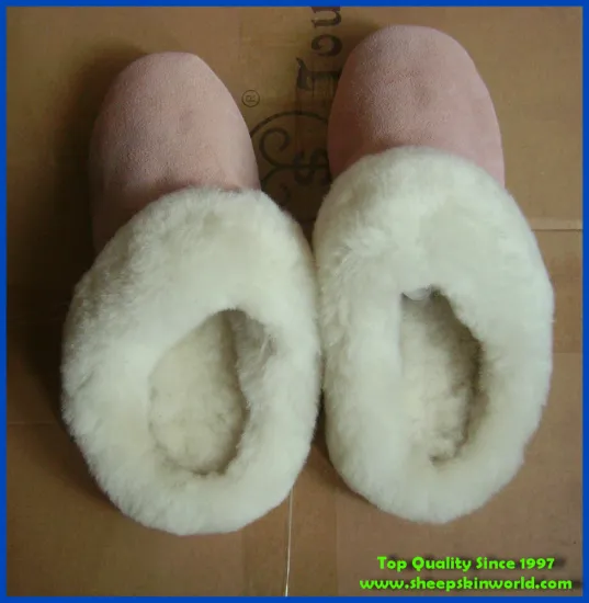 sheepskin soft sole slippers