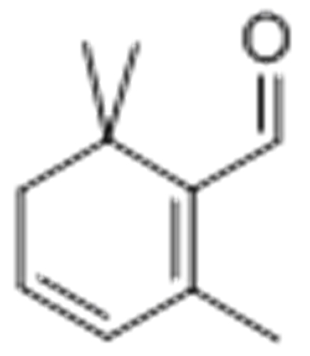 1,3-Cyclohexadiene-1-carboxaldehyde,2,6,6-trimethyl- CAS 116-26-7