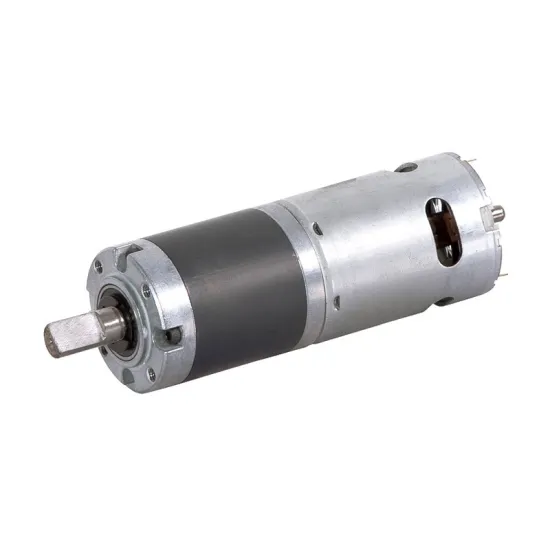 Tubular Brushless DC Planetary Gear Motor for 12V/24V Lawn Mower Drive Wheel