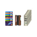 With Card Holder Leather Money Clip For Men