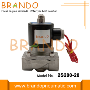 3/4" Electric Stainless Steel Solenoid Valve 2S200-20 240V