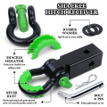 30 Feet Length Tow Strap Hitch Receiver Kit