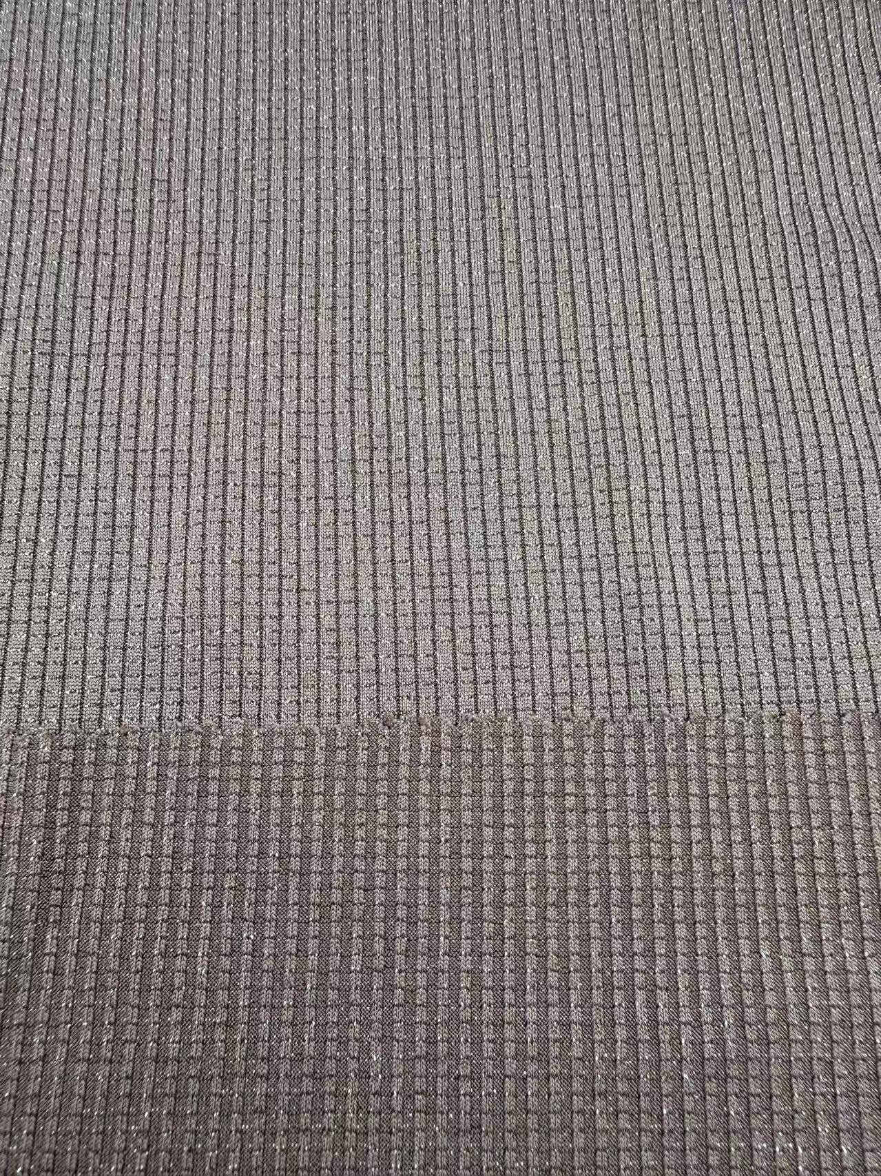 Rib knit fabric