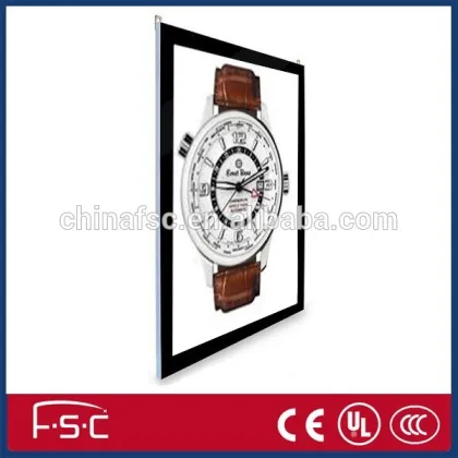 Aluminum Magnetic Led Light Box with Suction Cup