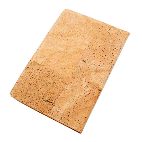 Fashion Silk-screen Custom Print Cork Cover Notebook