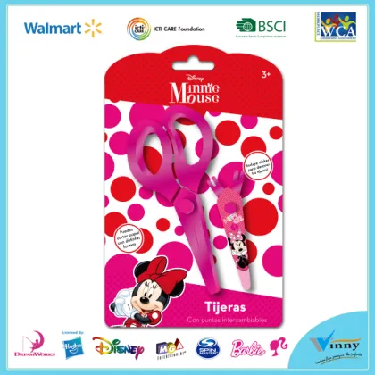 Minnie Mouse Plastic Scissors Set