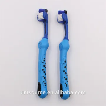 Triple Head Big Hand Pet Toothbrush