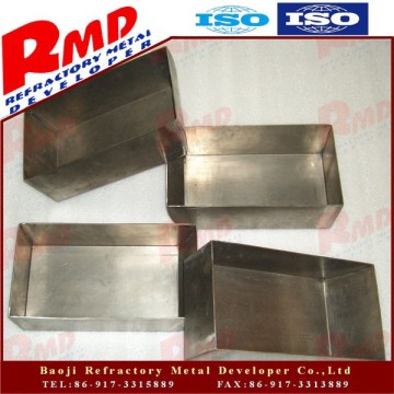 weld pure nickel thermal evaporator boats