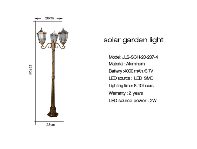 solar powered outdoor lights