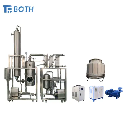 50-300L/H Thin Film Evaporator | Rising Film Evaporator | Falling Film Evaporator