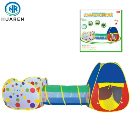 Indoor Outdoor Playhouses for Kids: Tent and Tunnel Playhouses for Baby and Children