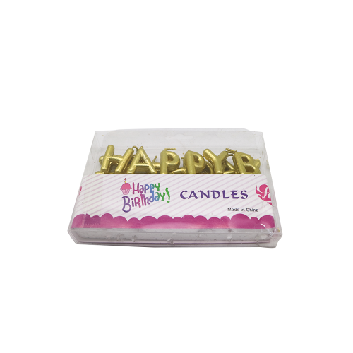 Alphabet Letters Shaped Birthday Candles Wholesale