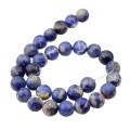 14MM Loose natural Gemstone Sodalite Round Beads for Making jewelry