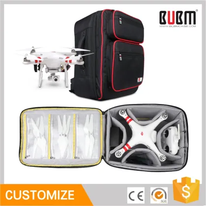 BUBM Waterproof UAV Bag DJI Phantom 3 Backpack Shoulder and DJI drone travel bag for DJI accessories
