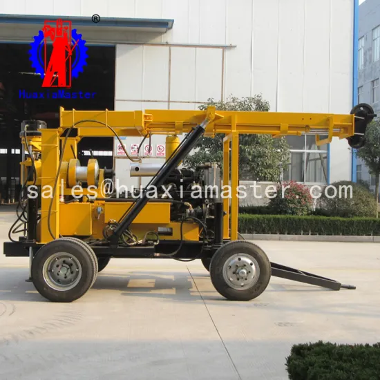 100m-600m XYX-3 drilling rig water well /bore well drilling truck price/ tractor mounted drilling rig