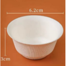 Disposable paper cup for hot soup and drinks
