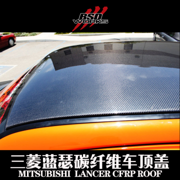 2003-2006 Lancer Oem Style Carbon Fiber Roof For Mitsubishi
