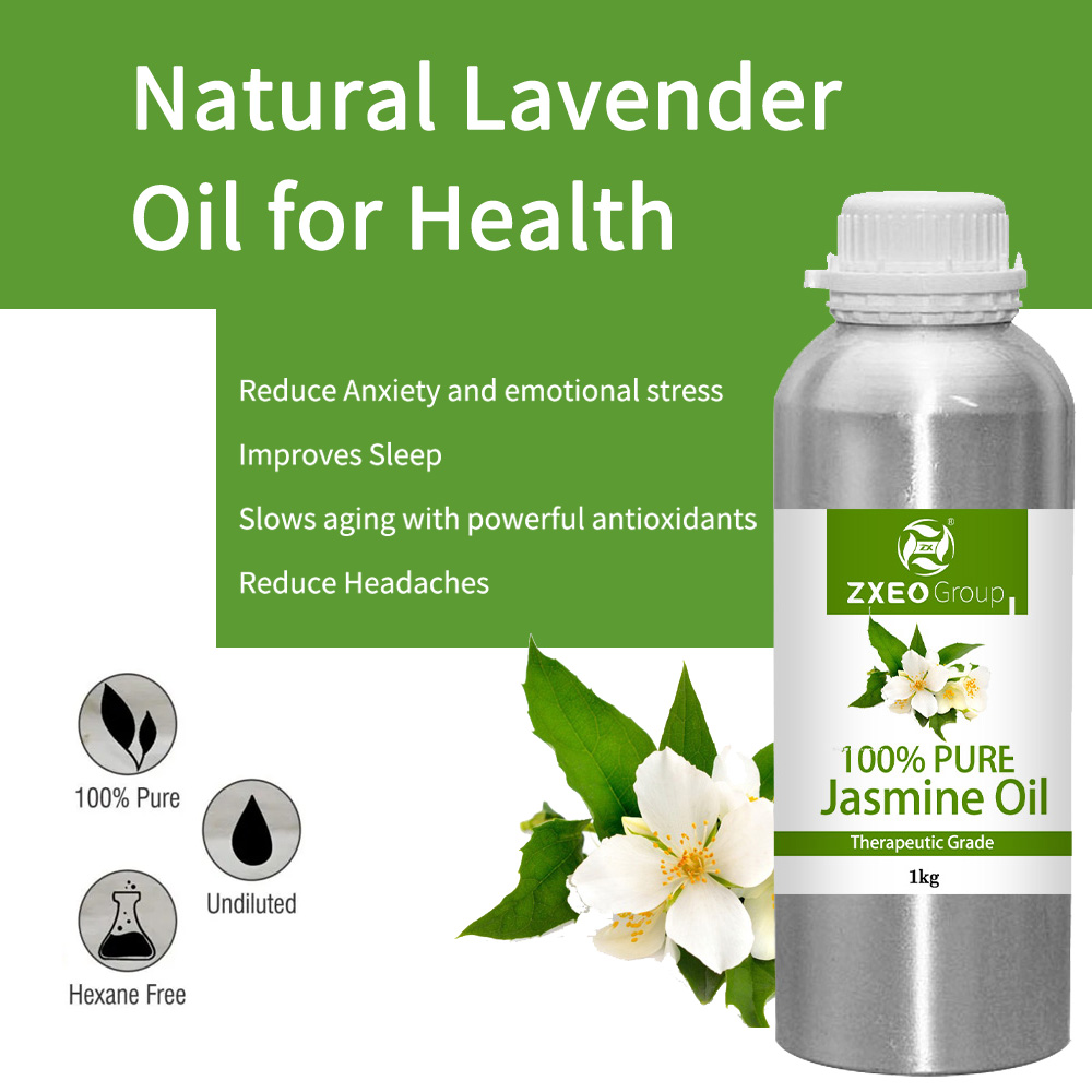 Jasmine Essential Oil Bylesale 100% Pure Natural Plant Oil para el difusor de aroma