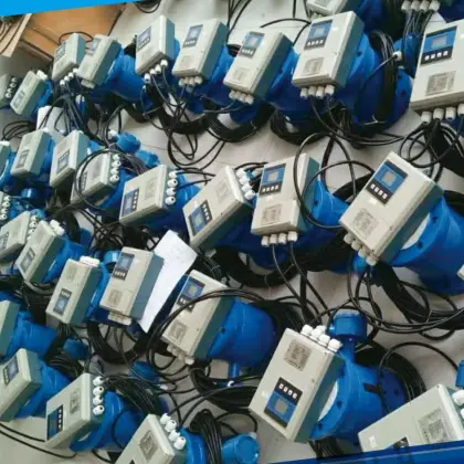 Split type intelligent electromagnetic flowmeter