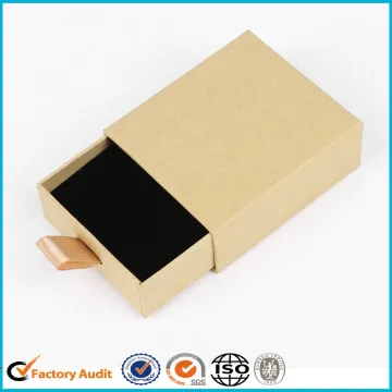 Paper Jewelry Drawer Gift Box With Foam