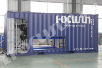 Ice Block Machine Direct System Containerized Design 1ton/Day