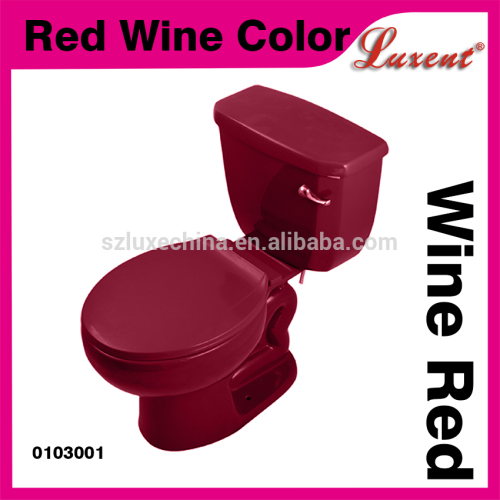 sanitary porcelain colour two piece siphonic water closet