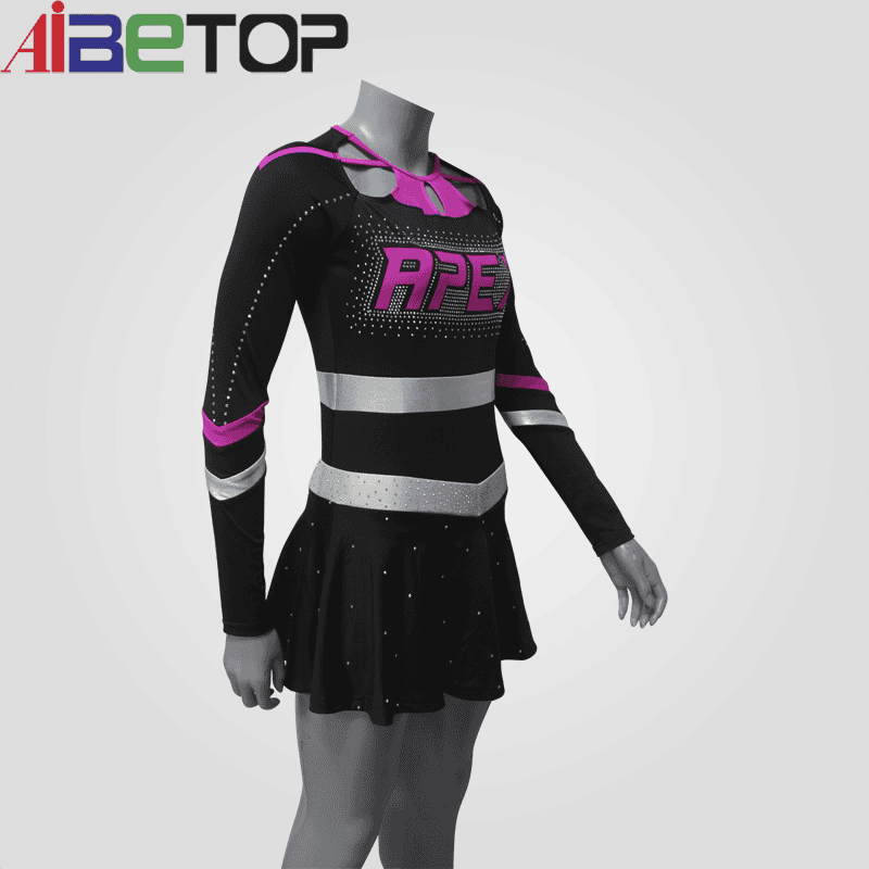 all star pink cheerleading uniform for girls cheer tumbling4