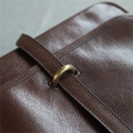Classic Vegetable Tanned Leather Vintage Women's Bag