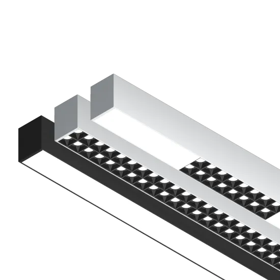 Linear Lighting Fixture Office Ceiling Lights UGR 19 Pendant Light Hlinear L6480-P-E-L1412