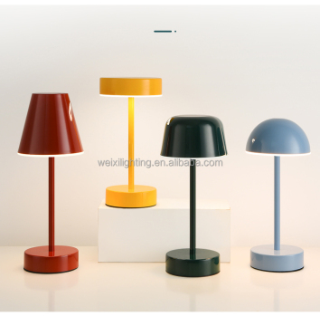 Portable LED Table Lamp with Touch Switch and High Translucent Acrylic Design