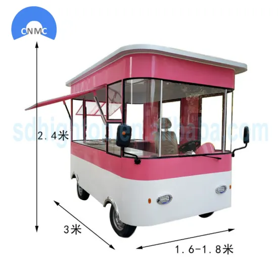 New Designed Multifunctional Street Food Van / Mobile Food Trailer / Food Truck