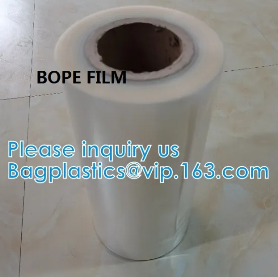 Biaxially Oriented Polyethylene BOPE Films Replace BOPA In Liquid Stand-Up Pouch HD-BOPE LD-BOPE LLDPE