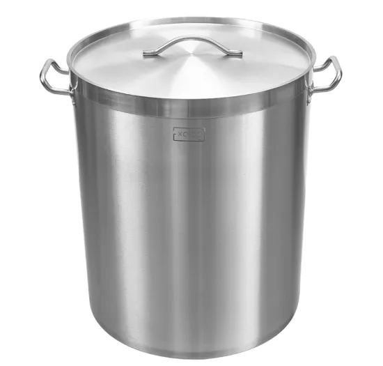 Corrosion resistant stainless steel stock pot