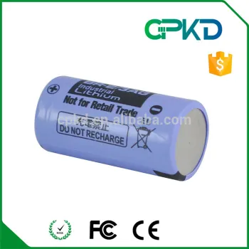 3V 1450mAh BR-2/3AG 3V 2/3A size PLC Lithium Battery