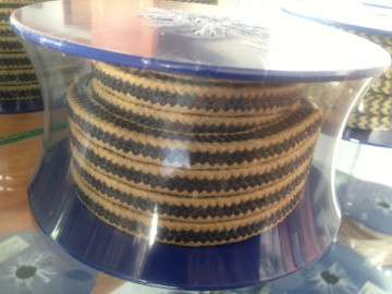 Graphite PTFE Packing with Aramid Fiber Corners